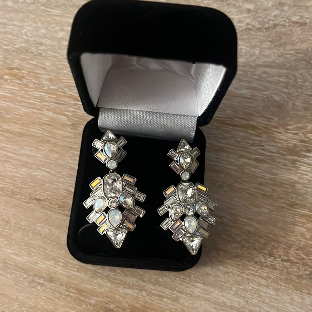 Swarovski Drop Crystal Earrings